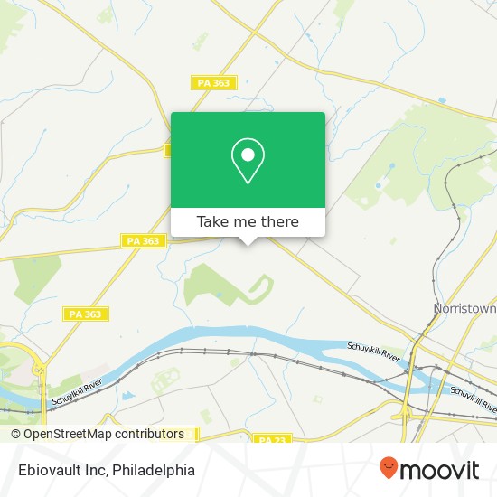 Ebiovault Inc map