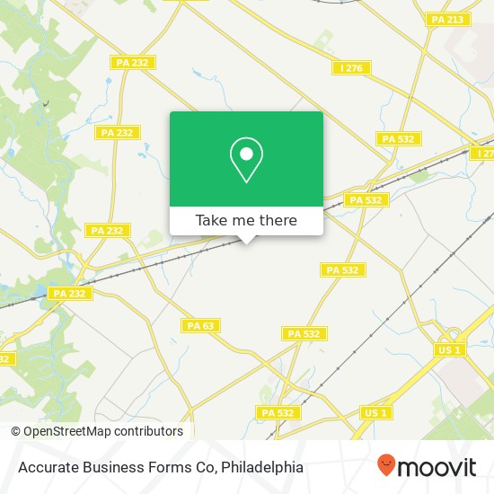 Accurate Business Forms Co map