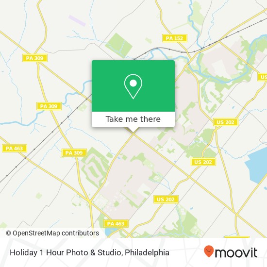 Mapa de Holiday 1 Hour Photo & Studio