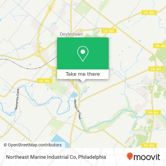 Northeast Marine Industrial Co map