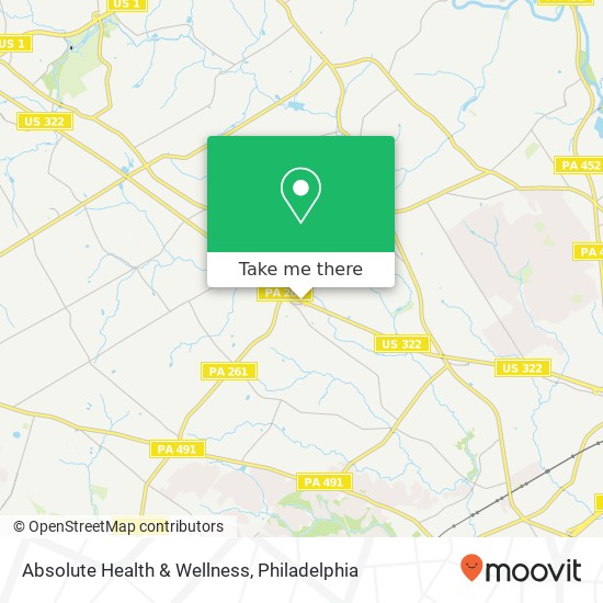 Mapa de Absolute Health & Wellness