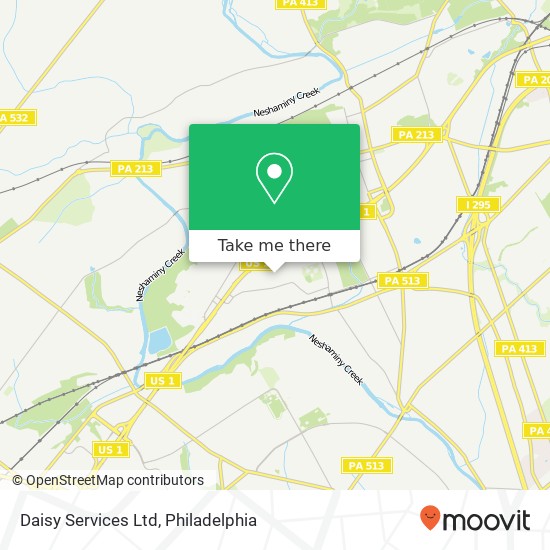 Daisy Services Ltd map