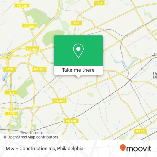 Mapa de M & E Construction Inc