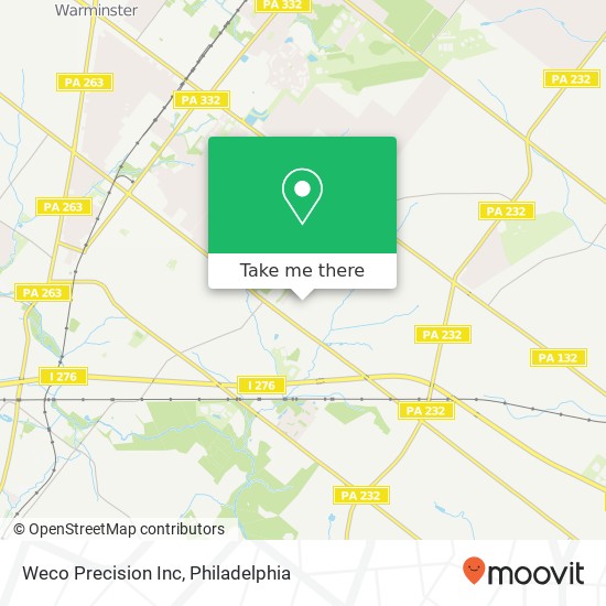 Weco Precision Inc map