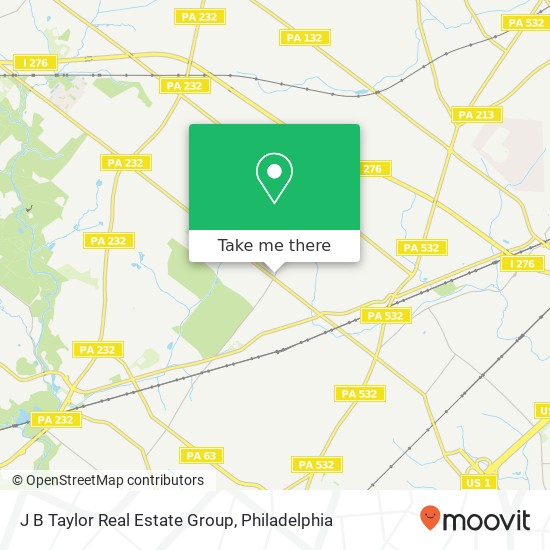 J B Taylor Real Estate Group map