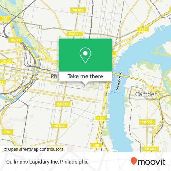 Mapa de Cullmans Lapidary Inc