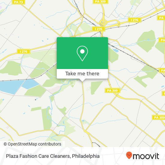 Mapa de Plaza Fashion Care Cleaners