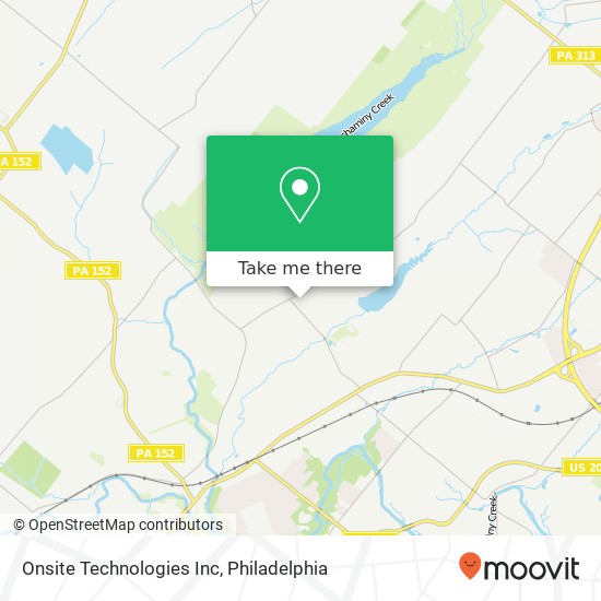 Onsite Technologies Inc map