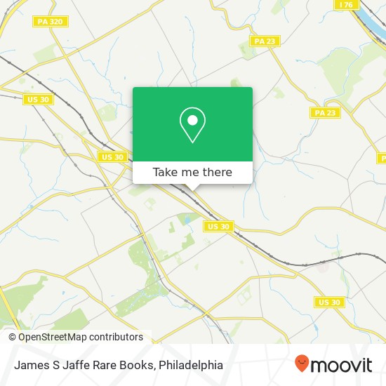 James S Jaffe Rare Books map