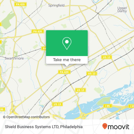 Shield Business Systems LTD map