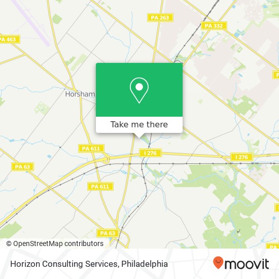 Mapa de Horizon Consulting Services