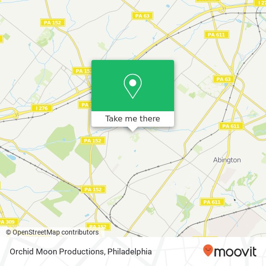 Mapa de Orchid Moon Productions