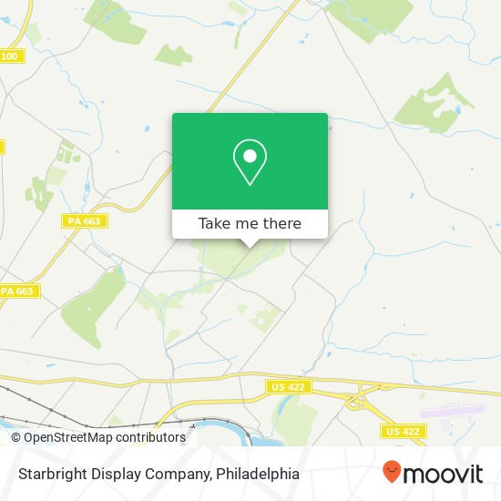 Starbright Display Company map