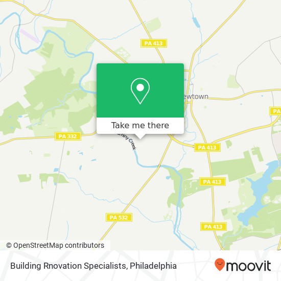 Building Rnovation Specialists map
