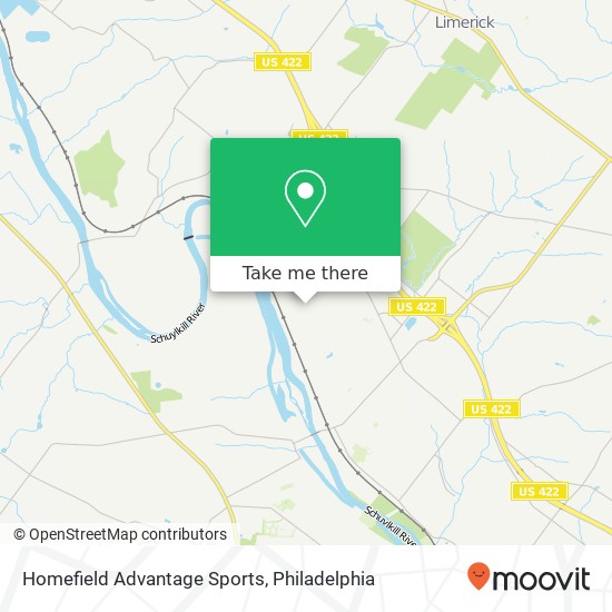 Mapa de Homefield Advantage Sports