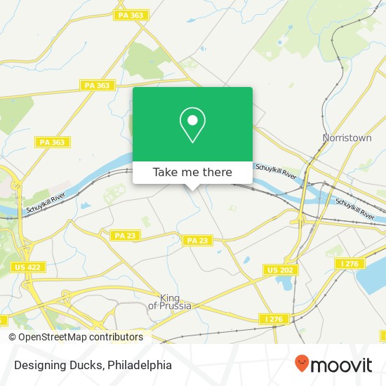 Mapa de Designing Ducks