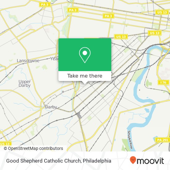 Good Shepherd Catholic Church map