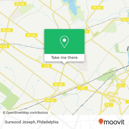 Mapa de Gurwood Joseph