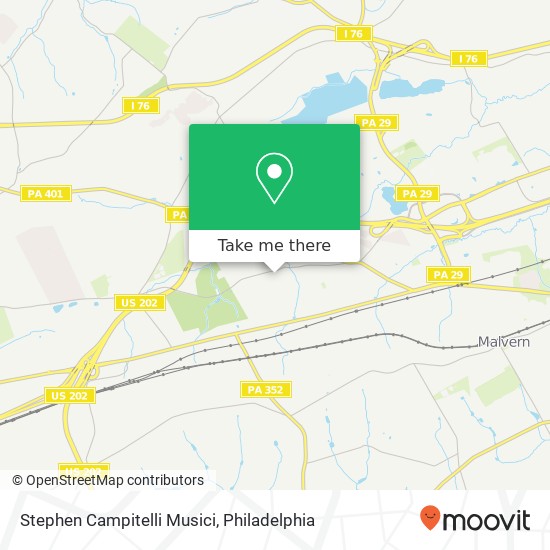 Stephen Campitelli Musici map