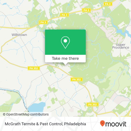 McGrath Termite & Pest Control map