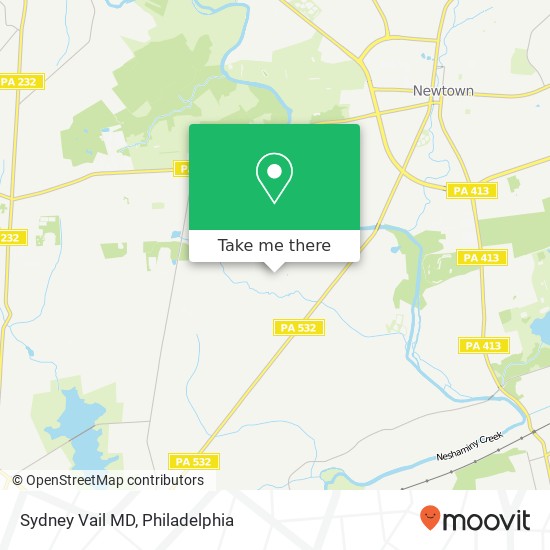 Sydney Vail MD map