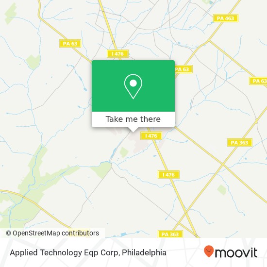 Applied Technology Eqp Corp map