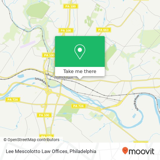Lee Mescolotto Law Offices map