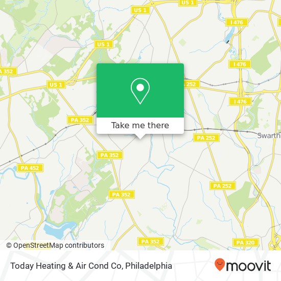 Mapa de Today Heating & Air Cond Co