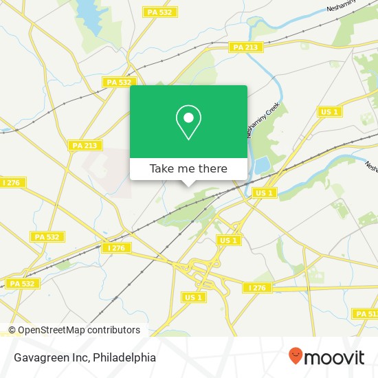 Mapa de Gavagreen Inc