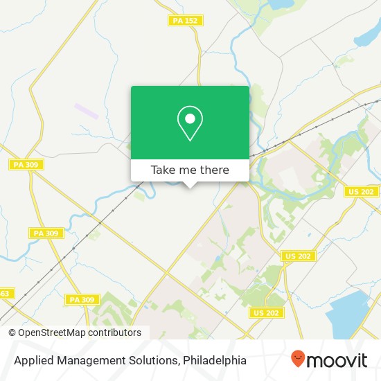 Applied Management Solutions map