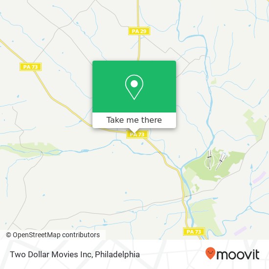 Mapa de Two Dollar Movies Inc