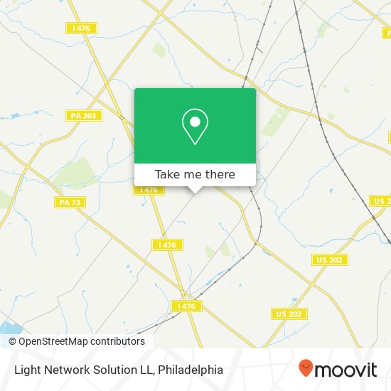 Mapa de Light Network Solution LL
