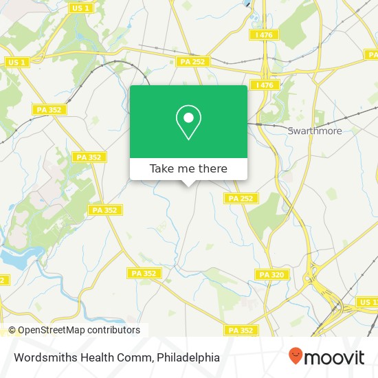 Mapa de Wordsmiths Health Comm