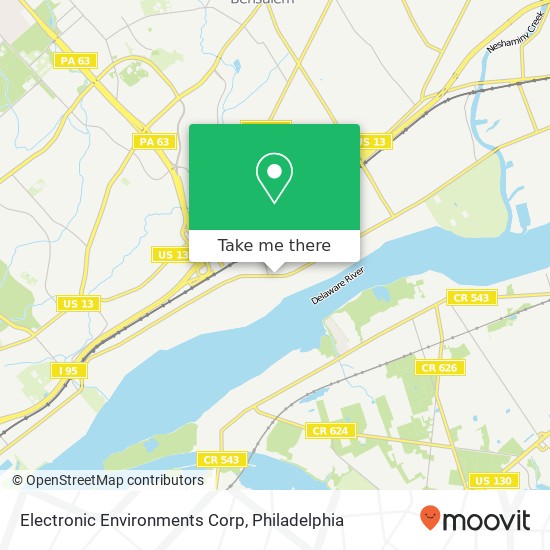 Electronic Environments Corp map