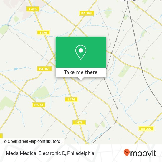 Meds Medical Electronic D map