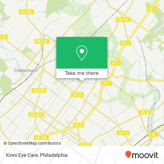 Kinni Eye Care map