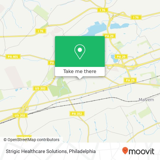 Mapa de Strigic Healthcare Solutions