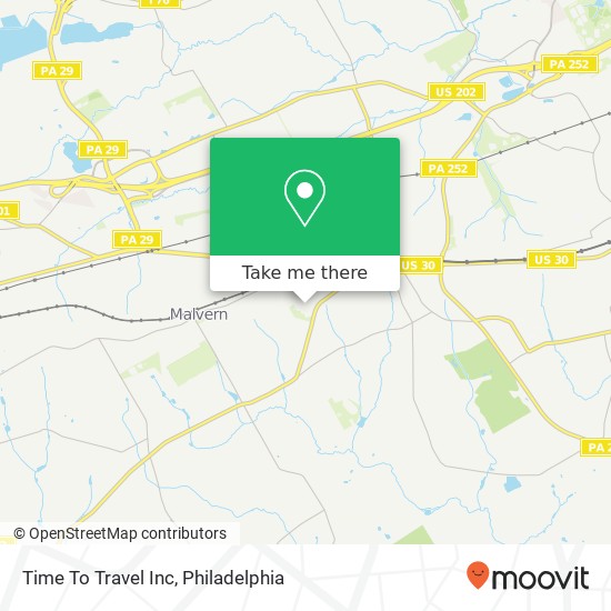 Mapa de Time To Travel Inc