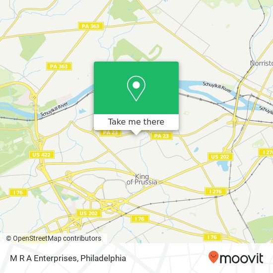 Mapa de M R A Enterprises