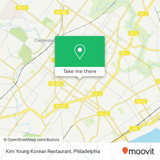 Kim Young Korean Restaurant map