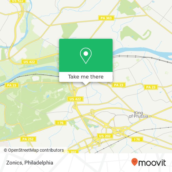 Zonics map