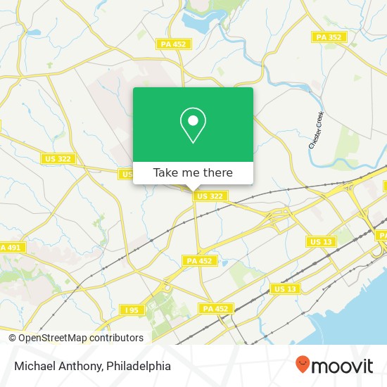 Michael Anthony map