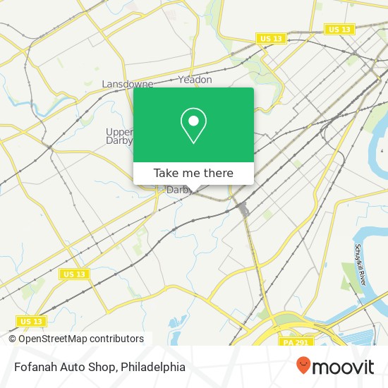 Fofanah Auto Shop map