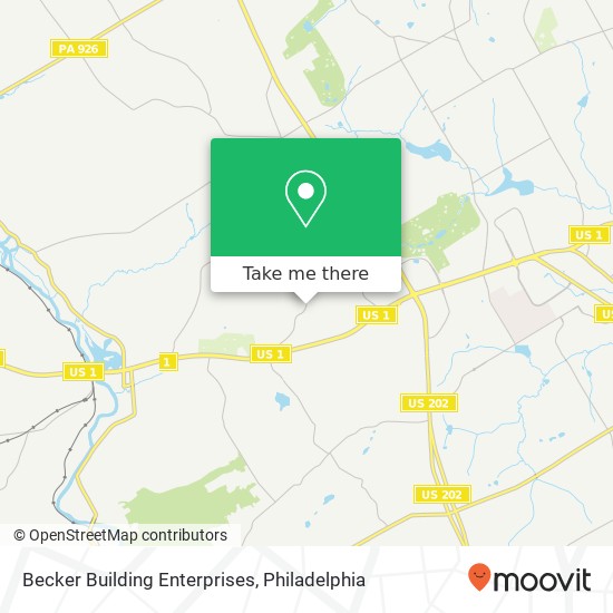 Mapa de Becker Building Enterprises