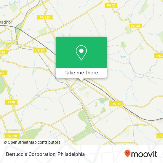 Bertuccis Corporation map
