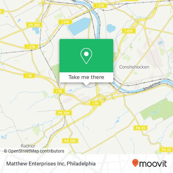 Matthew Enterprises Inc map