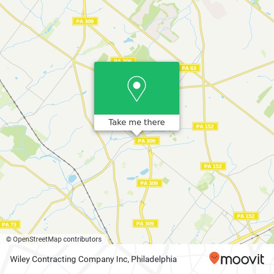 Wiley Contracting Company Inc map