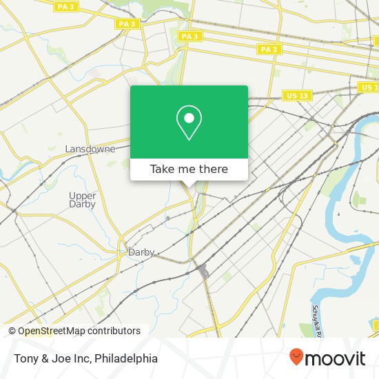 Mapa de Tony & Joe Inc