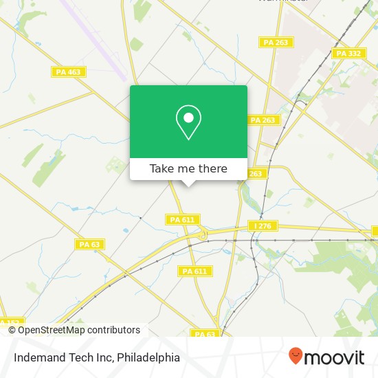 Mapa de Indemand Tech Inc