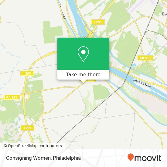 Consigning Women map